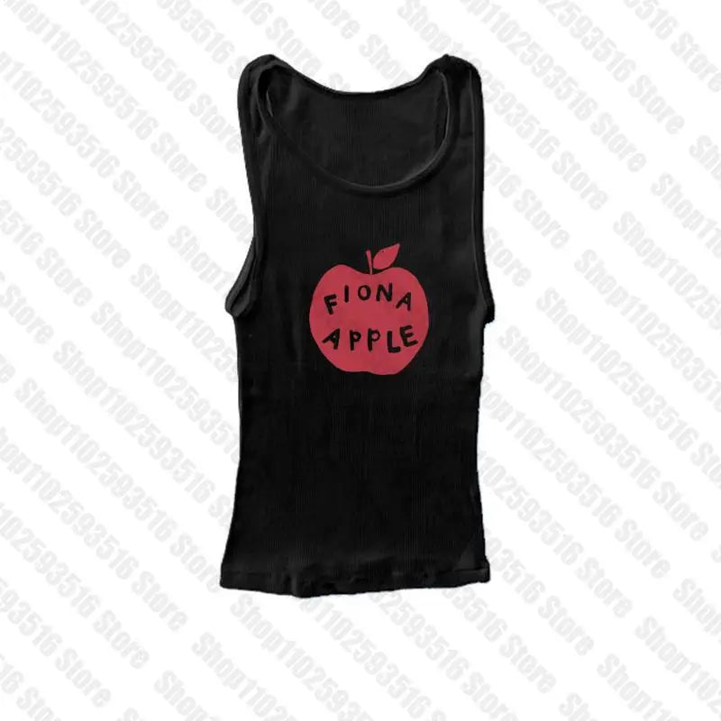 Y2K Crop Tops T-shirt Short Sleevle Vest Tees Harajuku Streetwear Suspenders Women Clothes Aesthetic Letter graphics shirt 2000s