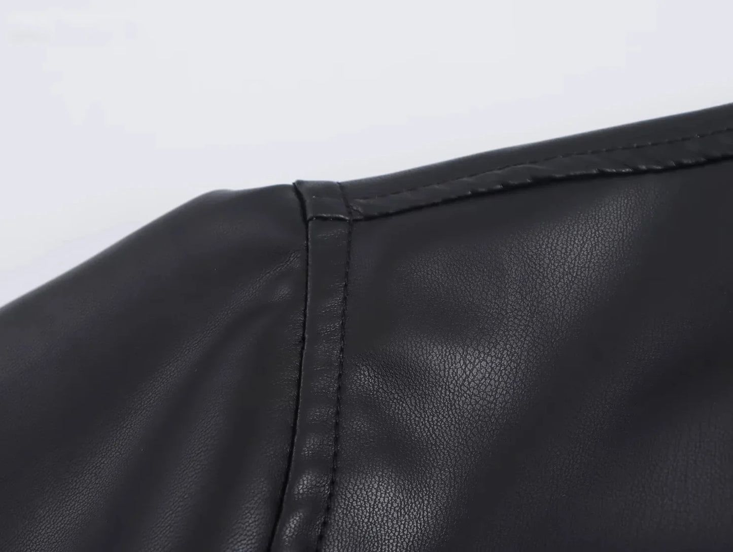 KONDALA 2026 Spring Summer Brown Business Casual Faux Leather Women Jackets Chic Valentine‘s Day Spliced Zipper Ladies Jackets